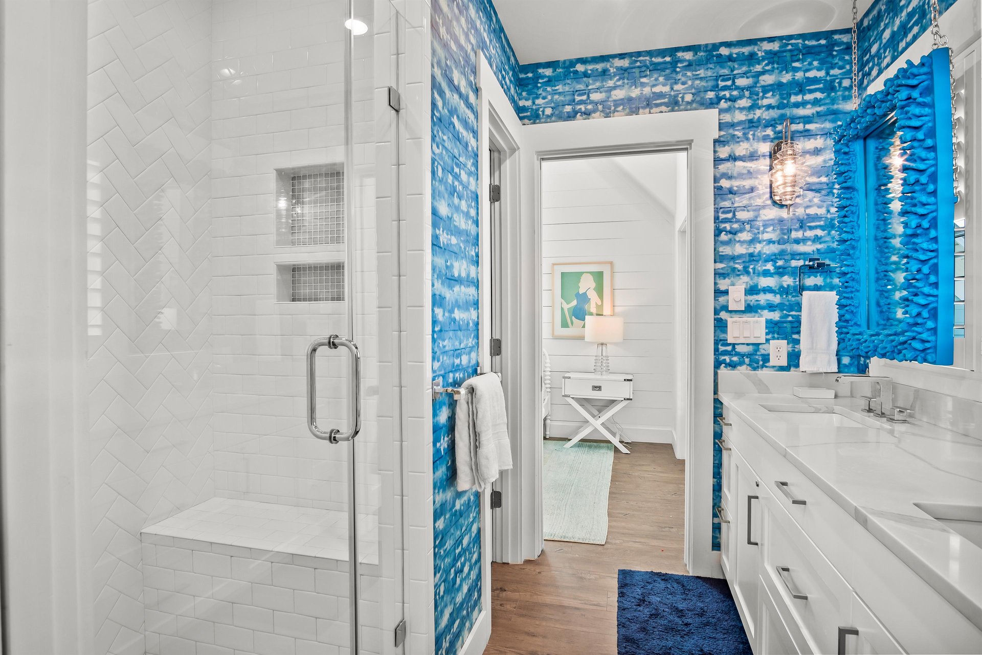 Jack  Jill Bathroom, 3rd Floor