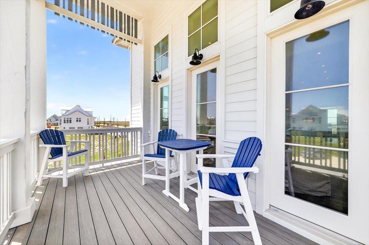 2nd Floor, Primary Living Balcony