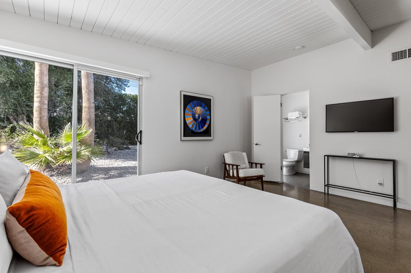 Bedroom views of garden