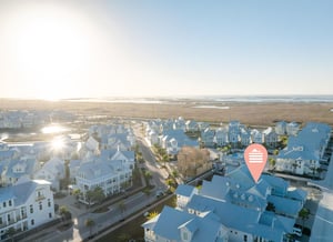 Aerial View, Seaside Escape