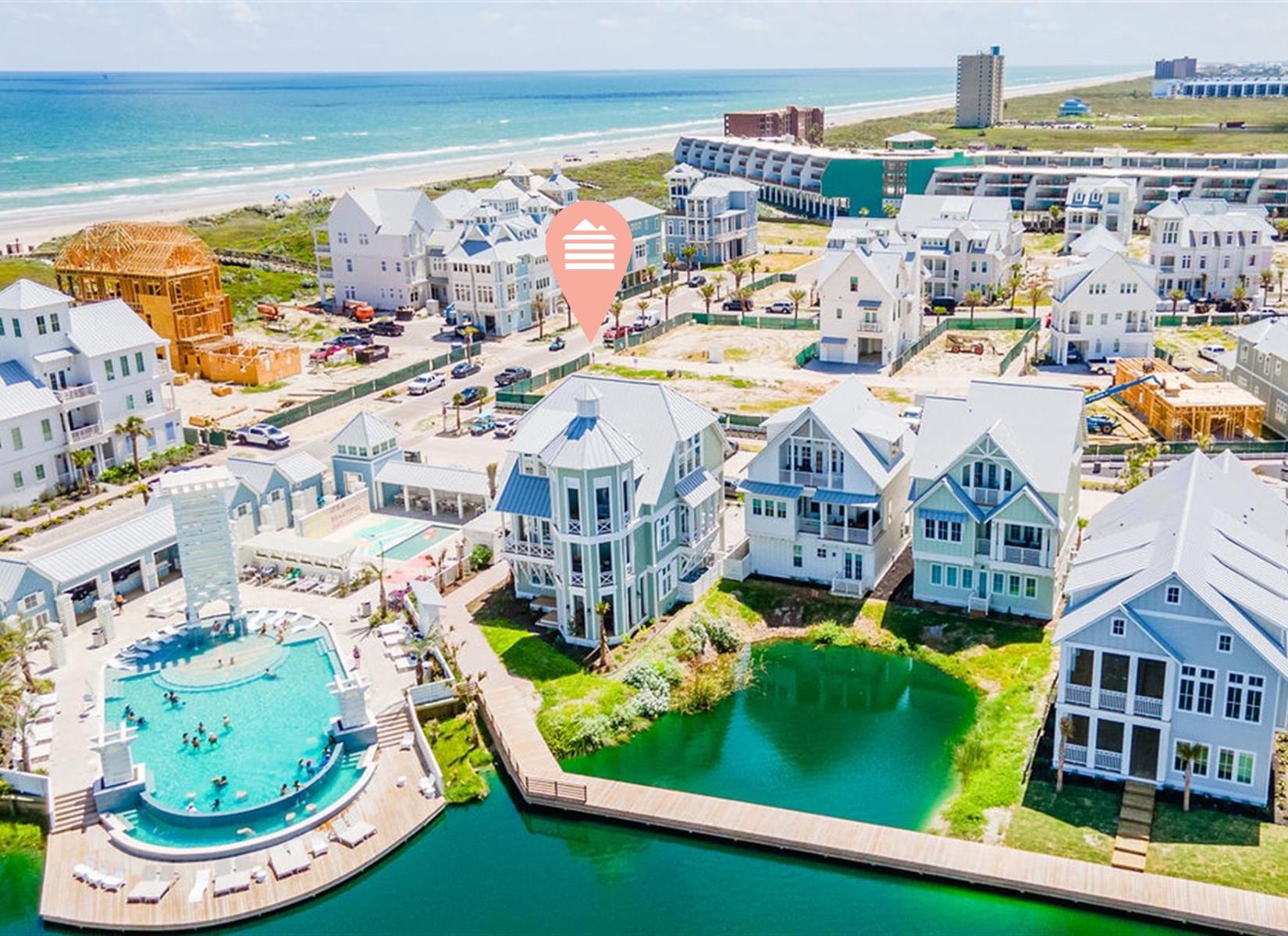 Aerial View, Location