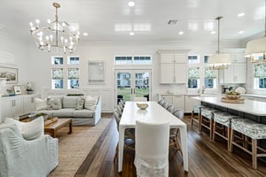 Living, Dining  Kitchen, 1st Floor