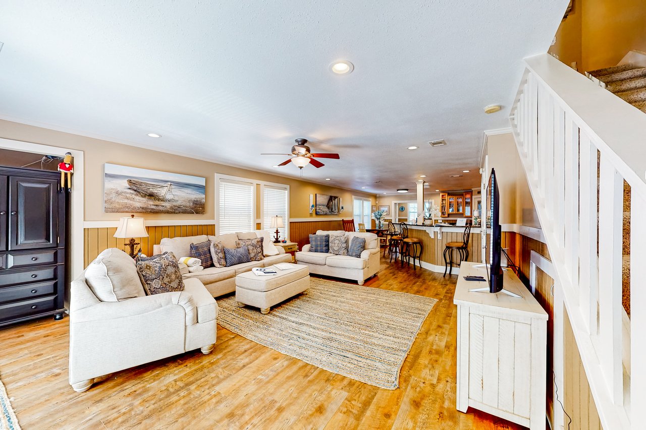 Blue Skies Over Beach Drive 1