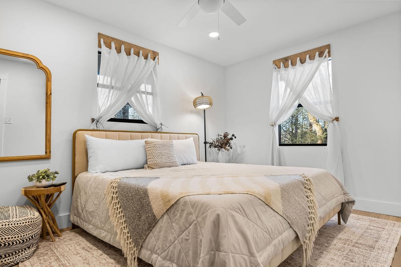 king bed