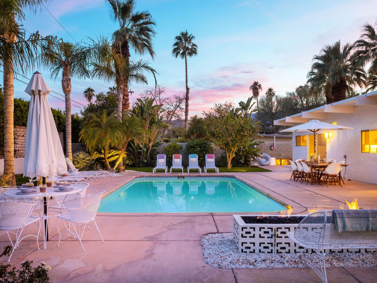 Plenty of outdoor spaces to relax