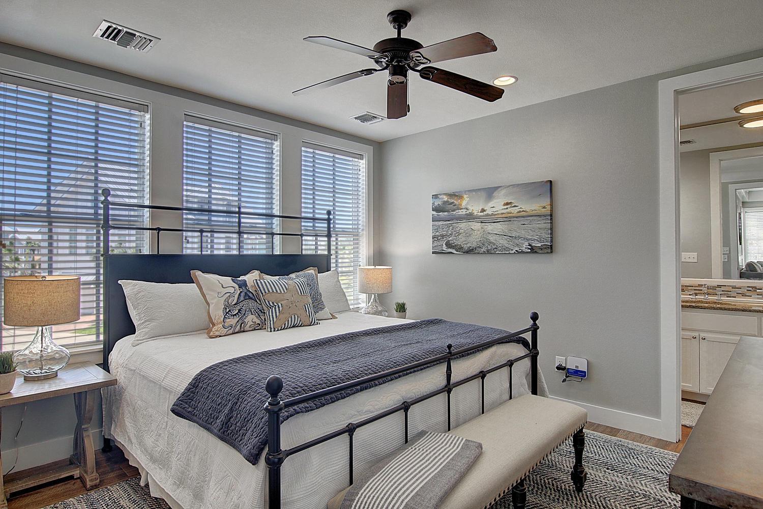 King Bedroom With Set of Bunks