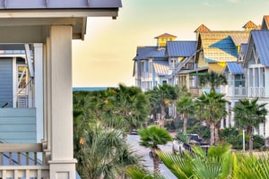 Front Balcony Sunset View, 2nd Floor