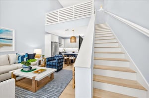 Stairs leading to loft