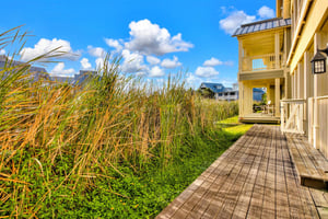 First Floor Outdoor Living Area Deck