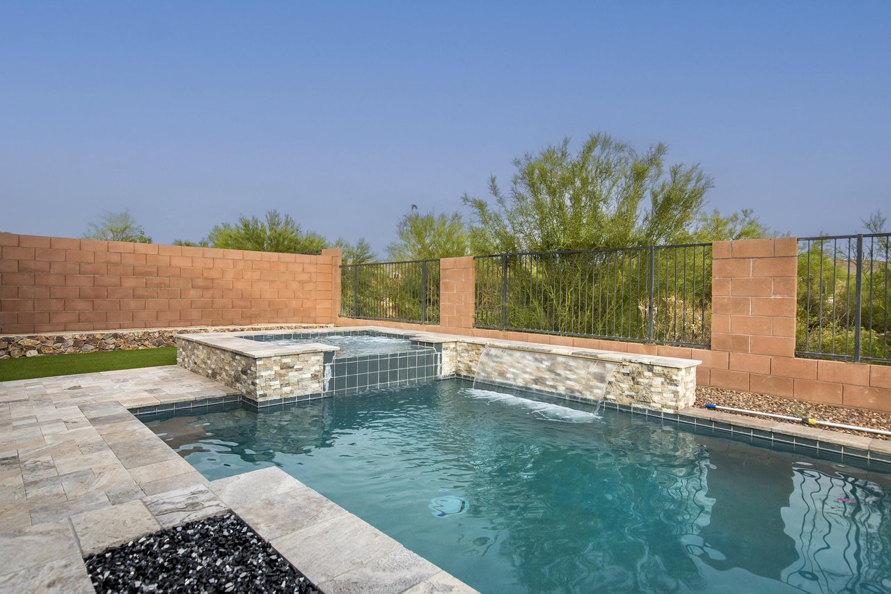 Private pool and spa.