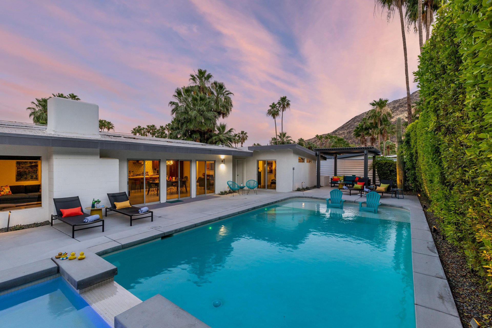 Additional shots of the beautiful pool, spa, and patio