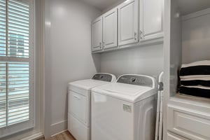 Laundry Room With Outdoor Shower Access, 1st Floor