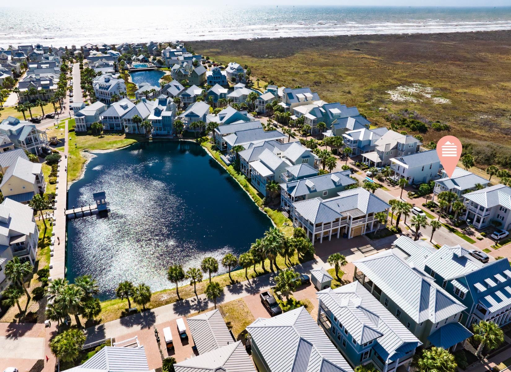 Aerial View, Location