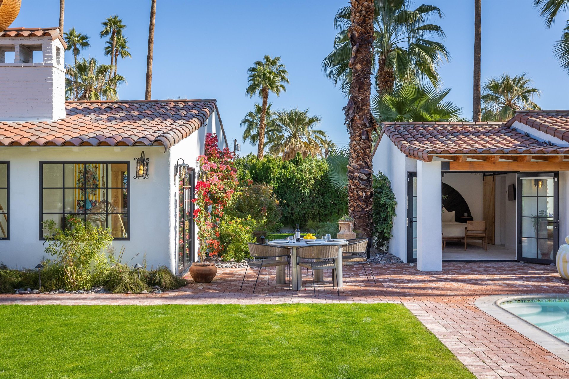 Beautiful backyard