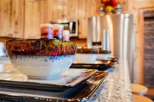 Artisan details and modern appliances blend effortlessly in your fullyequipped kitchen. Granite countertops, stainless steel finishes, and thoughtful design set the stage for easy meal prep or mornin