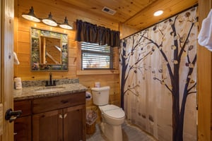 Bathroom With ShowerTub Combo at Anglers Ridge