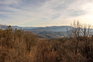 View from Howlin in the Smokies, a 2 bedroom cabin rental located in Pigeon Forge