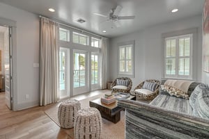 1st Floor Living Area Has a new queen sleeper sofa