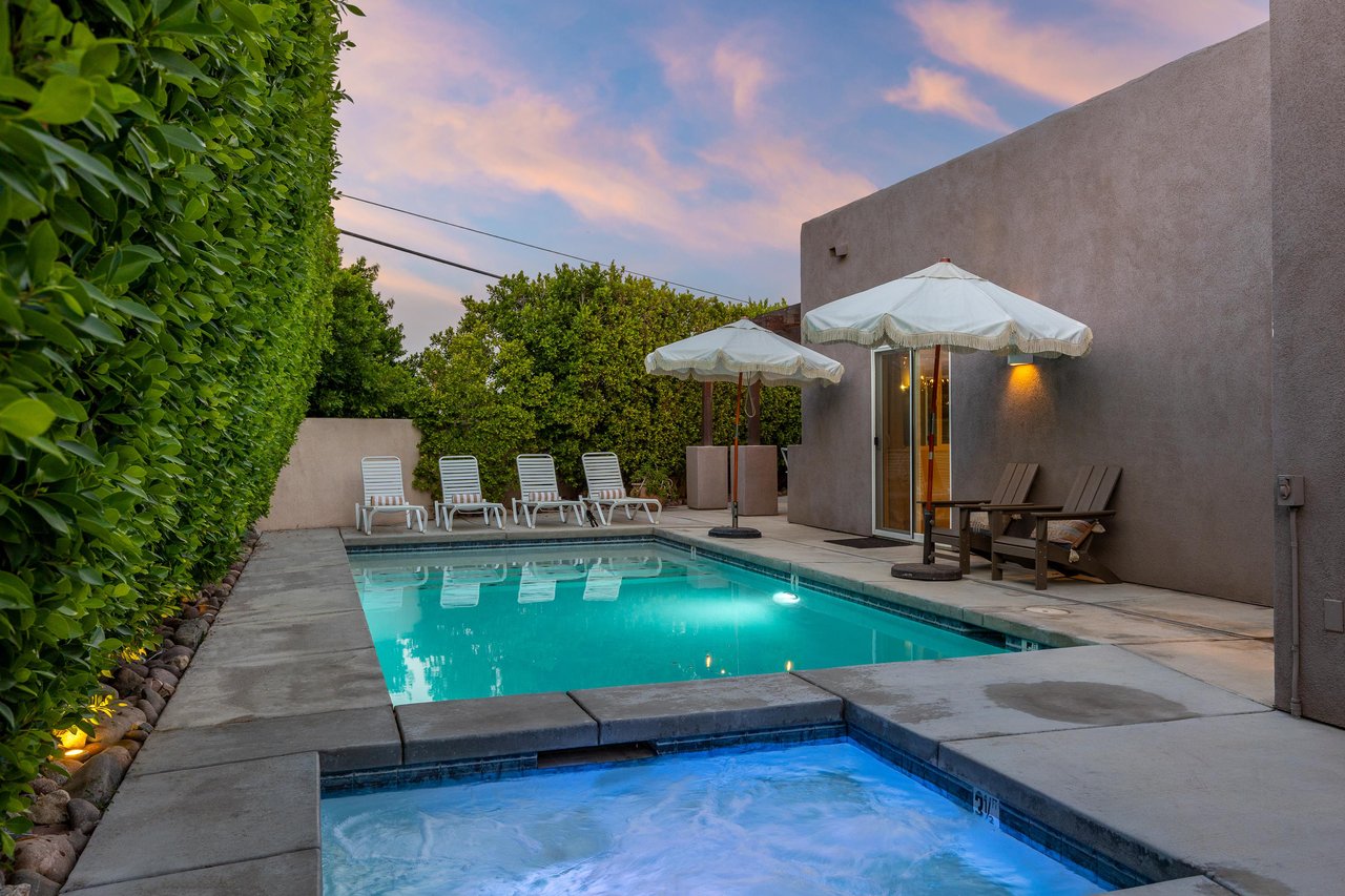 Soak in the spa