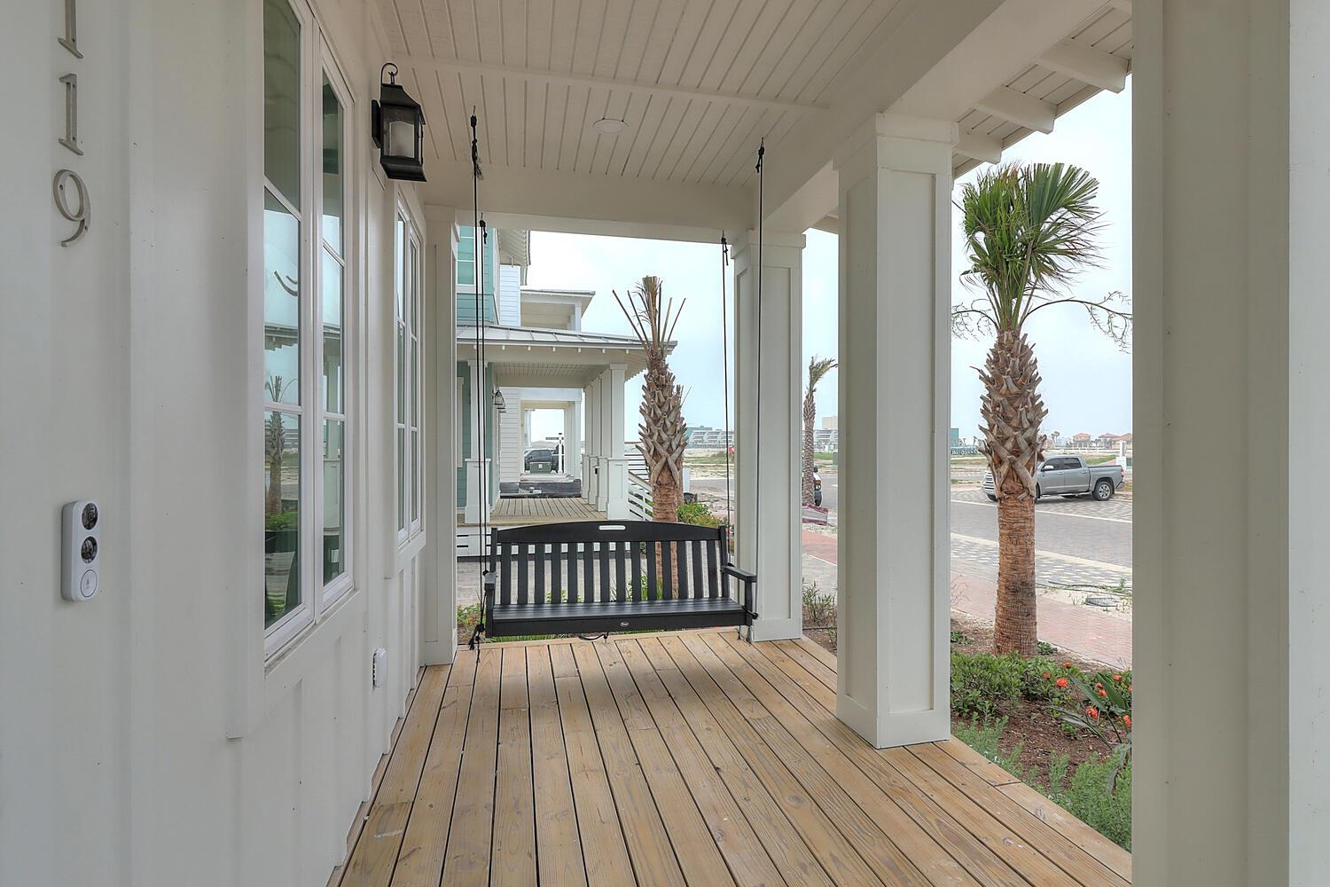 Front Porch with Swing