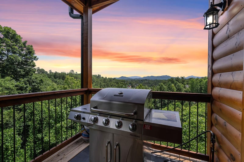 gas grill