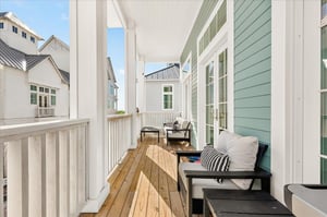 Balcony off Living Room, 2nd Floor