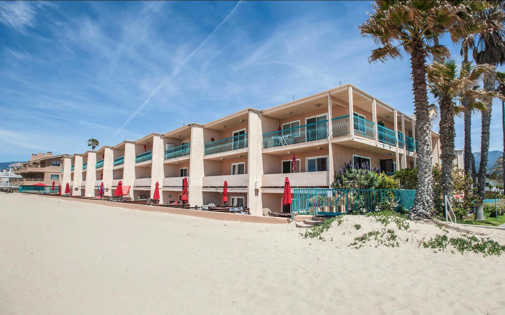 View of Carpinteria Shores from the beach