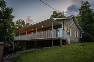 Back of Ole Bud Cabin