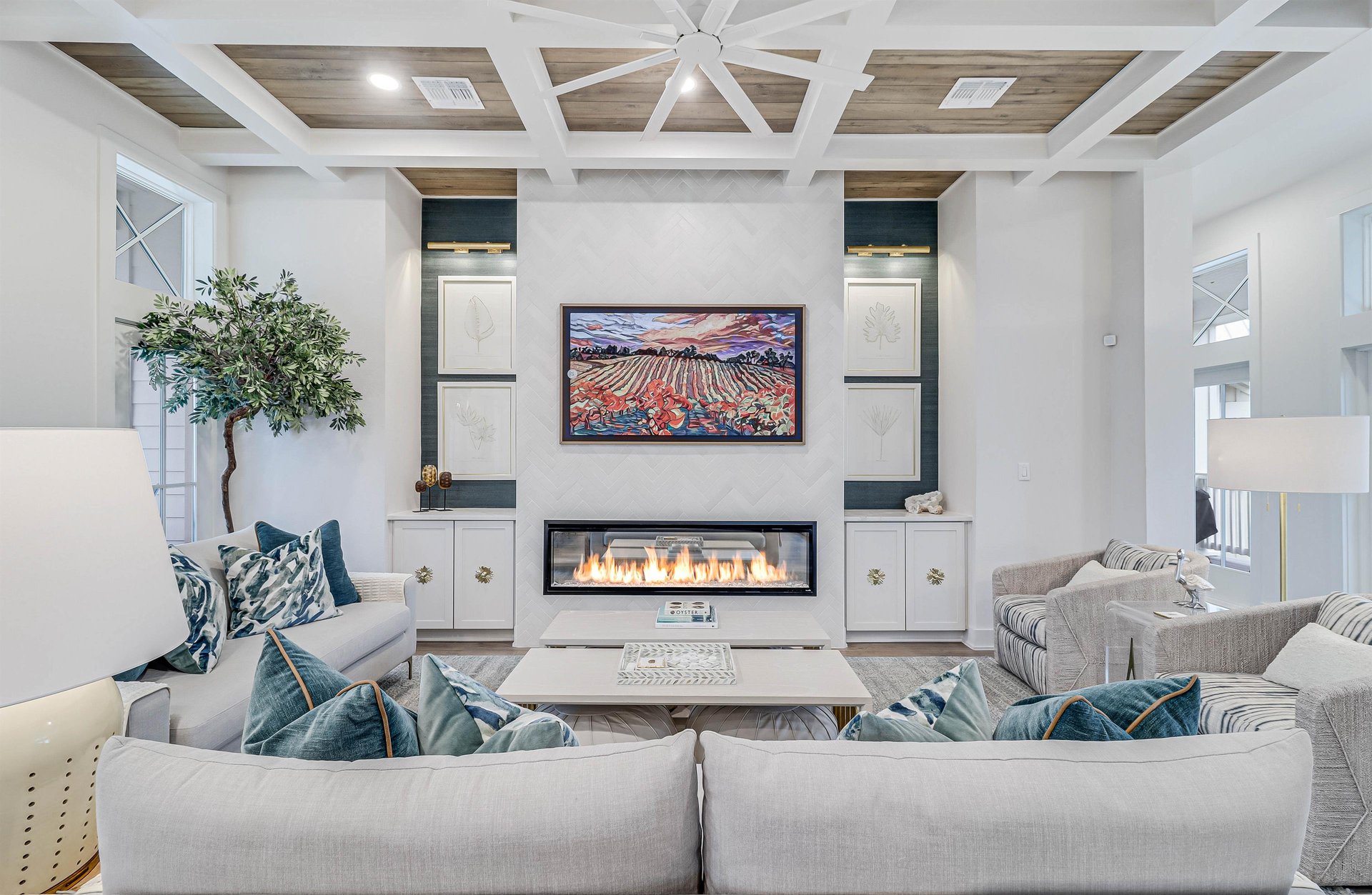 Living Area, 2nd Floor