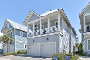 Rear Parking and Two Car Garage