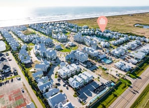 Aerial View, Overlooking Lake Colby