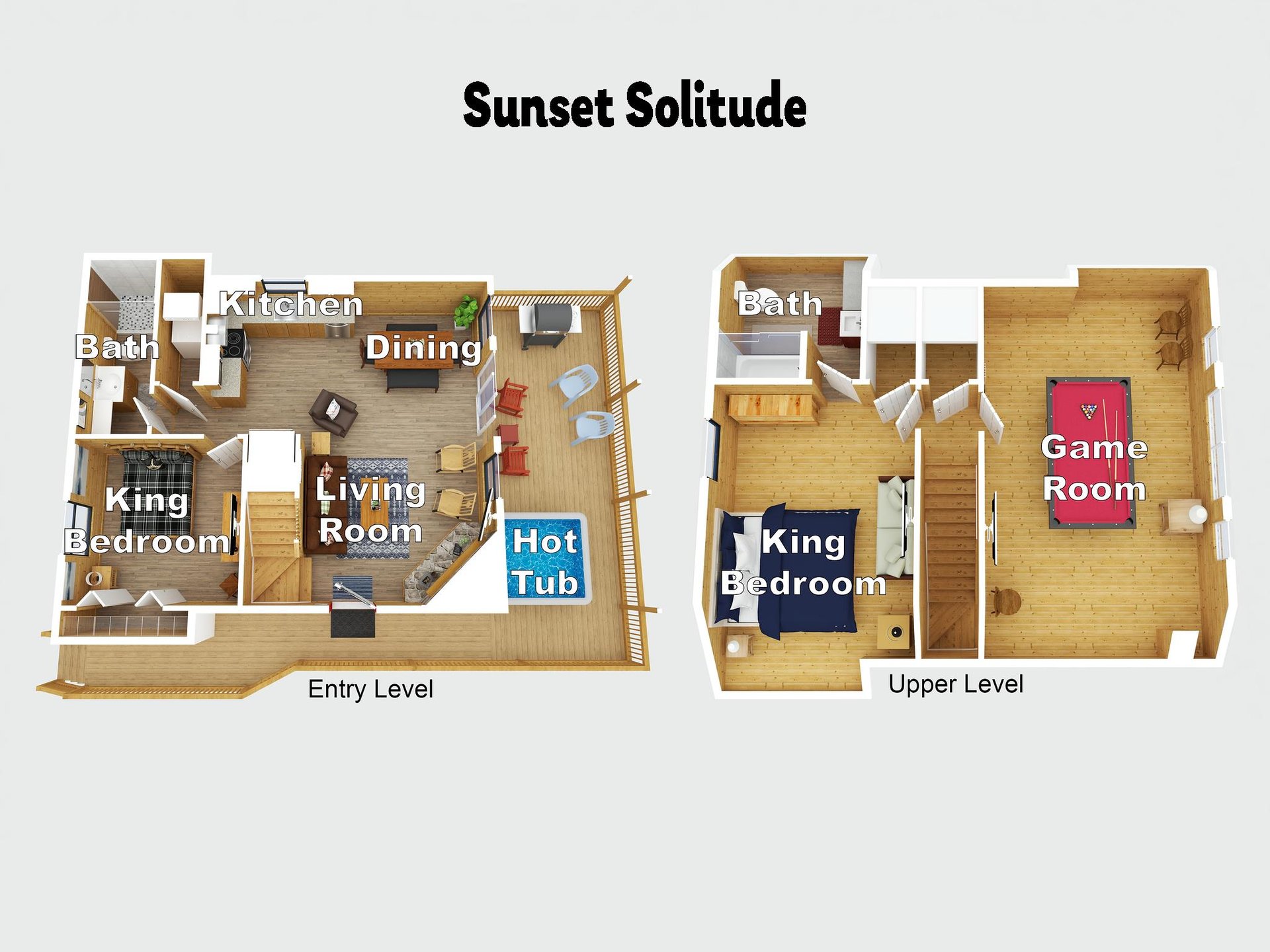 Sunset Solitude Floor Plan