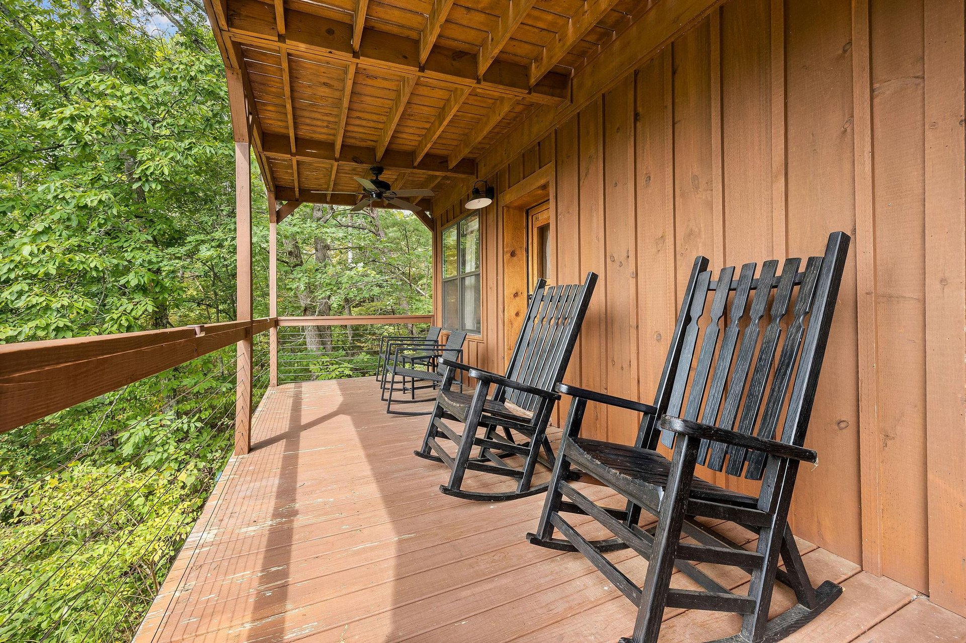 Deck rocking chairs