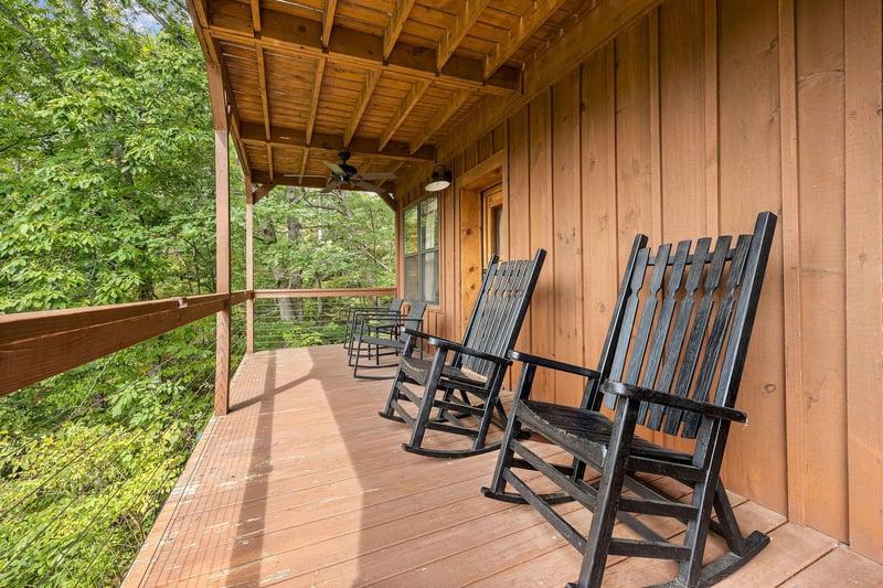 Deck rocking chairs