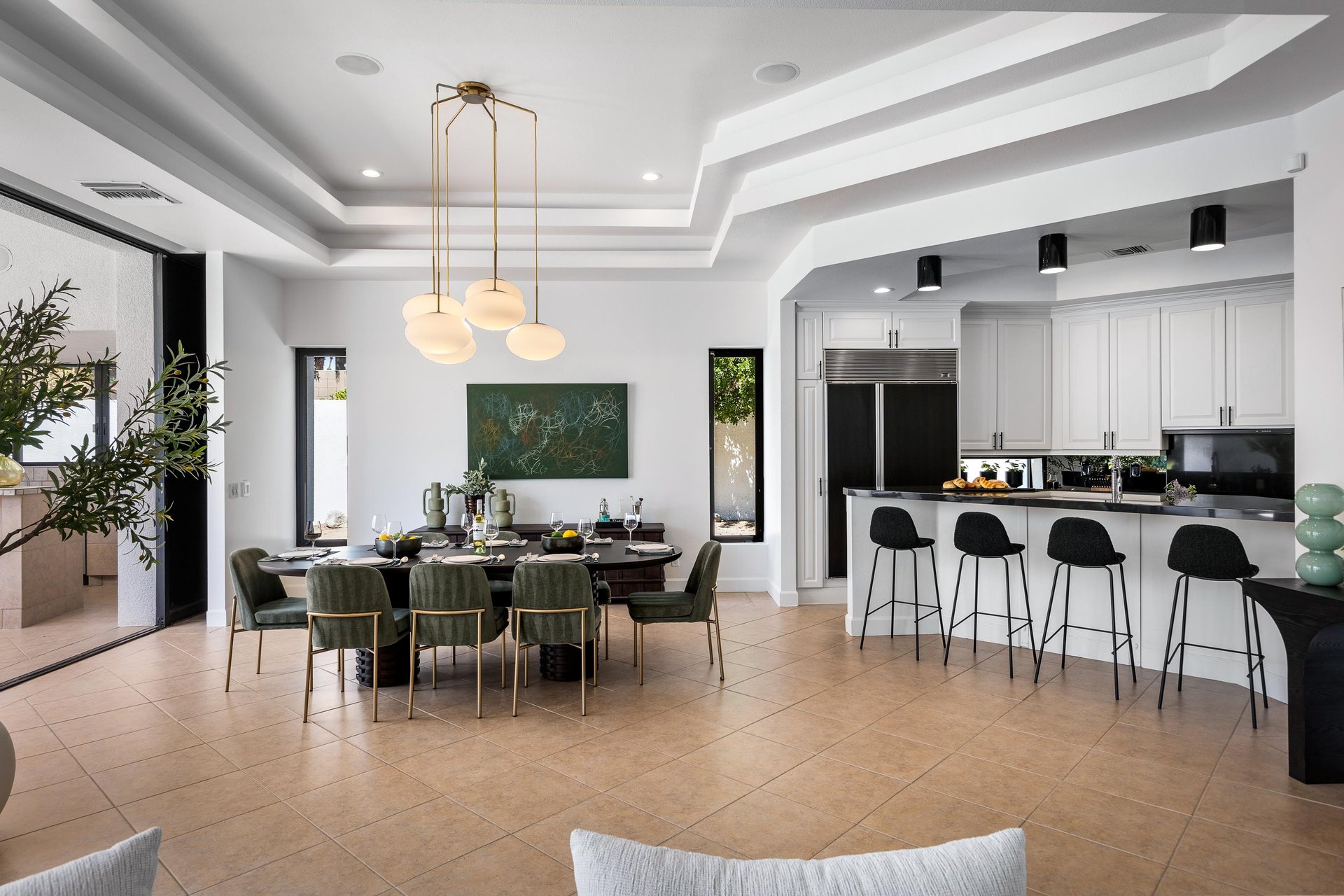 Share a meal with friends and family