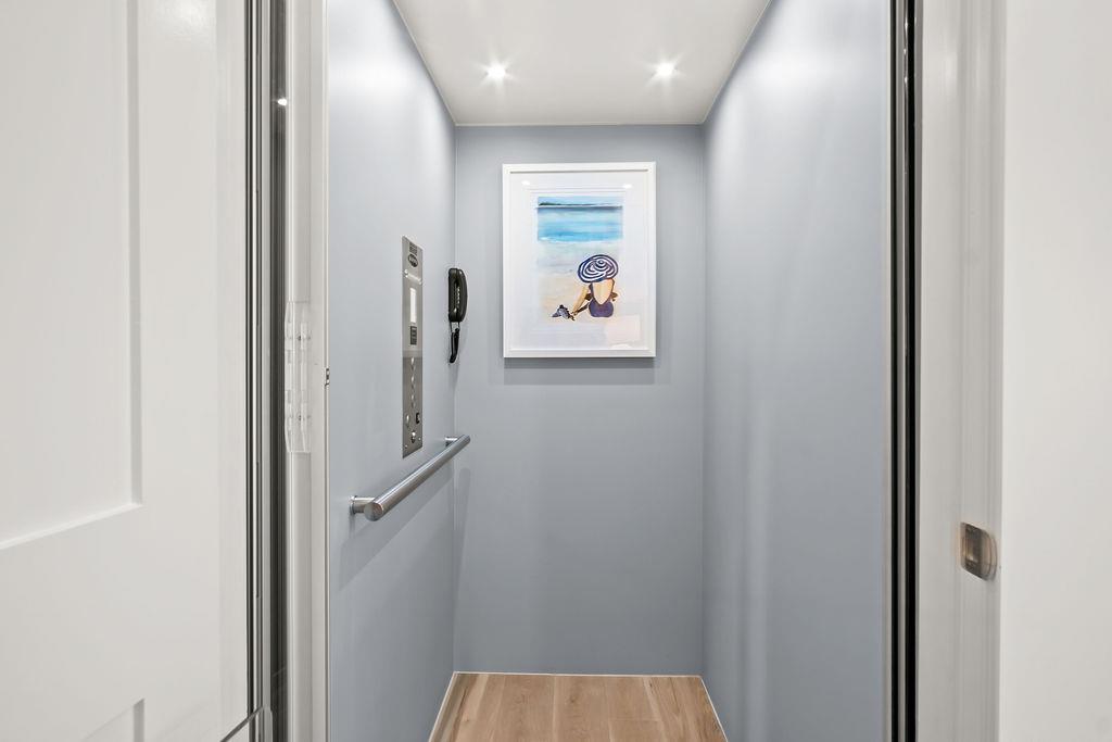 Elevator to All Three Levels