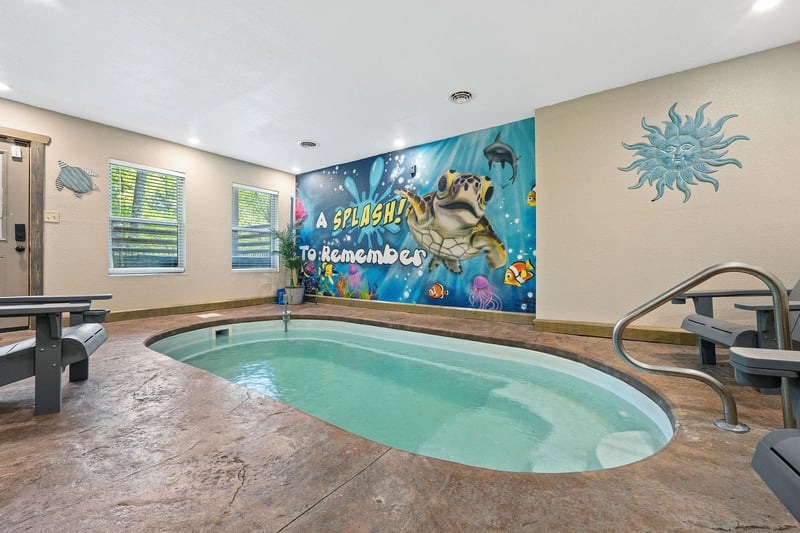 indoor pool room