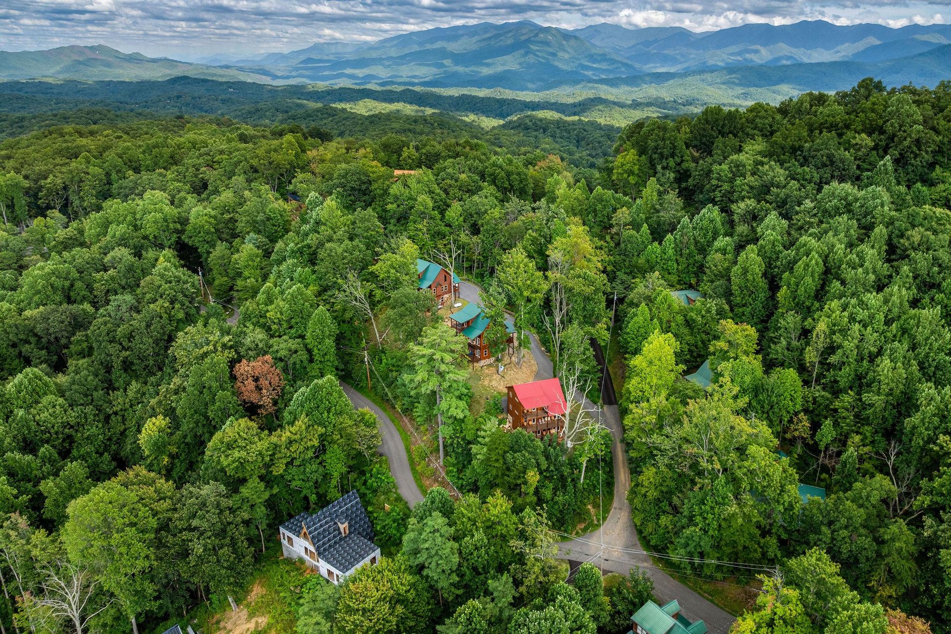 Aerial pictures around Heavenly Haven