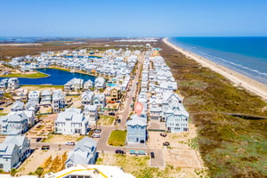 Holiday House, Aerial View