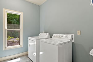 A dedicated laundry room with fullsize washer and dryer makes your stay effortless, so you can pack light and enjoy every moment.