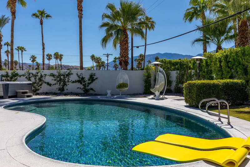 Stunning glistening pool