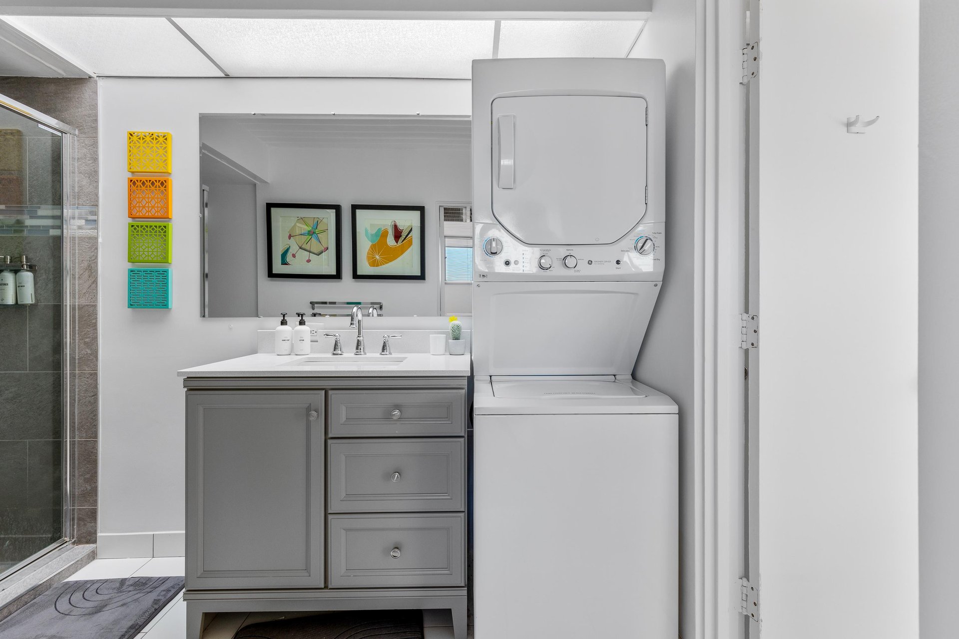 Bathroom and laundry