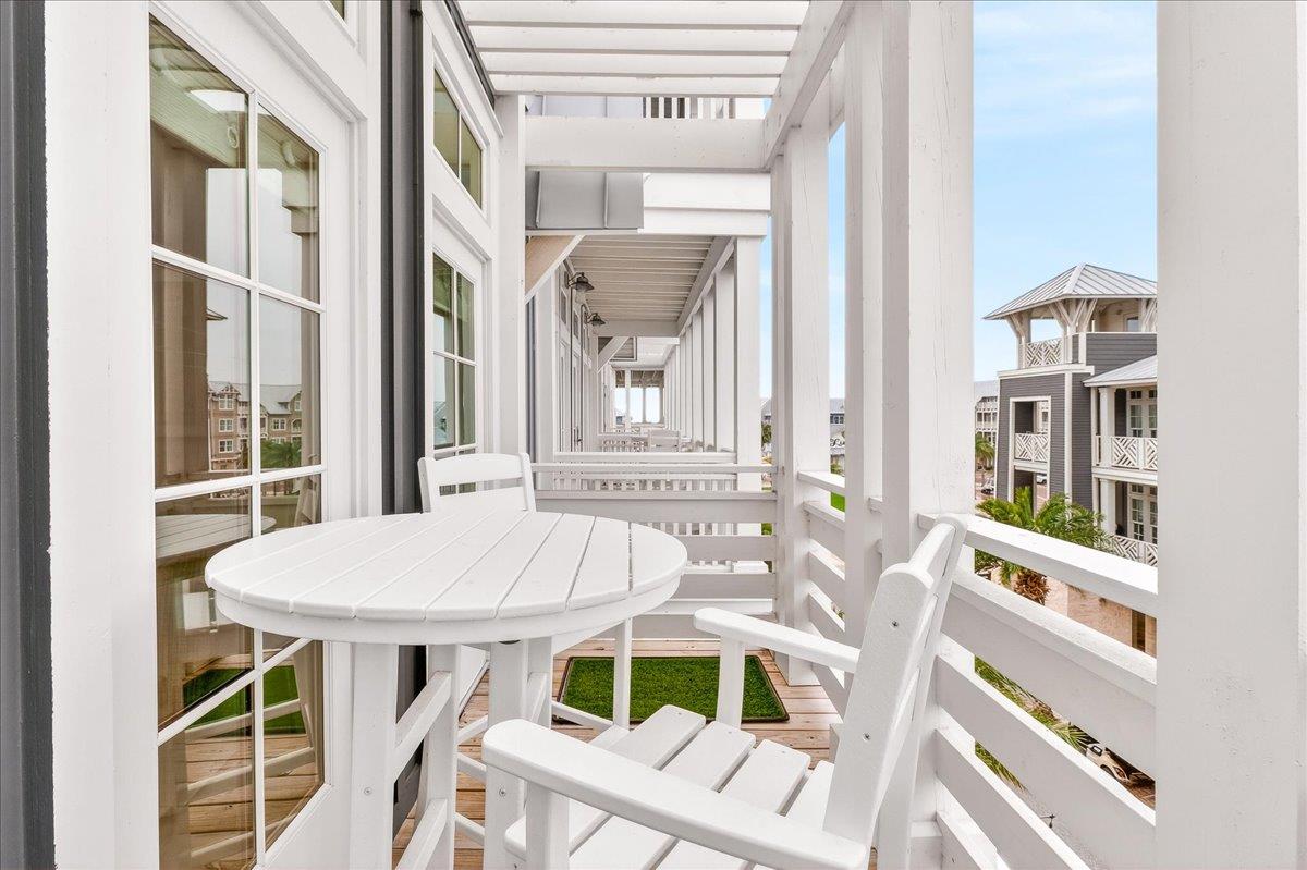 1st Floor, Living Area Balcony