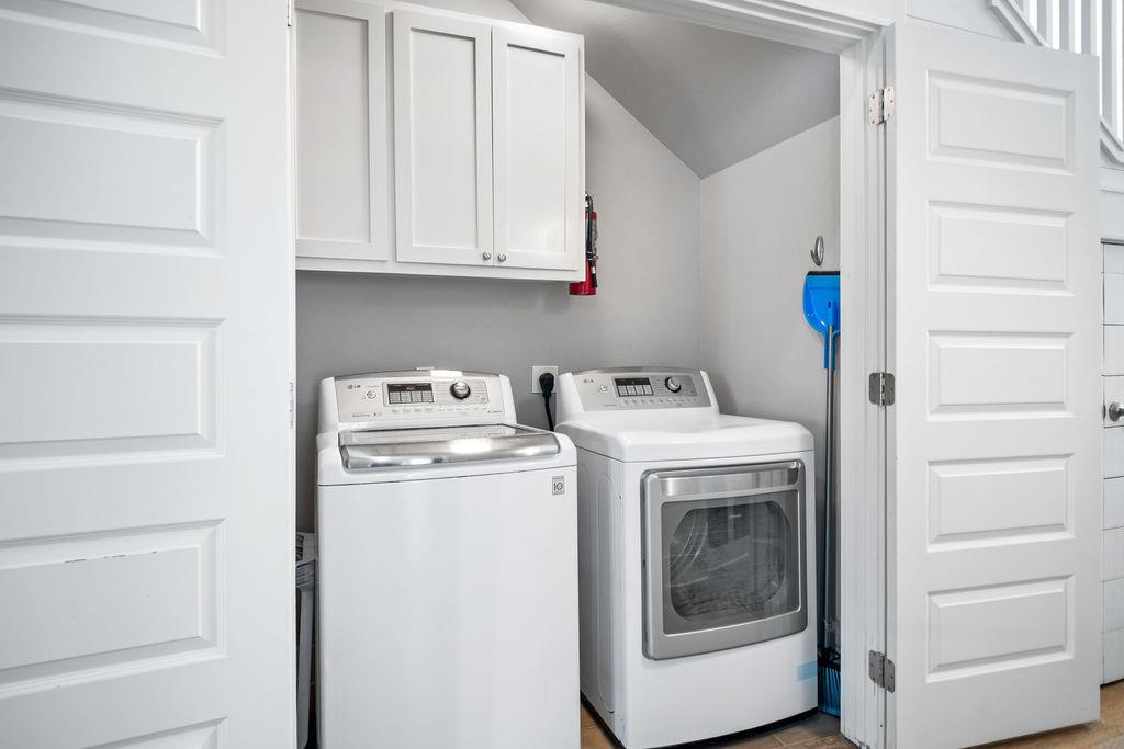 Hallway Laundry Closet, 1st Floor