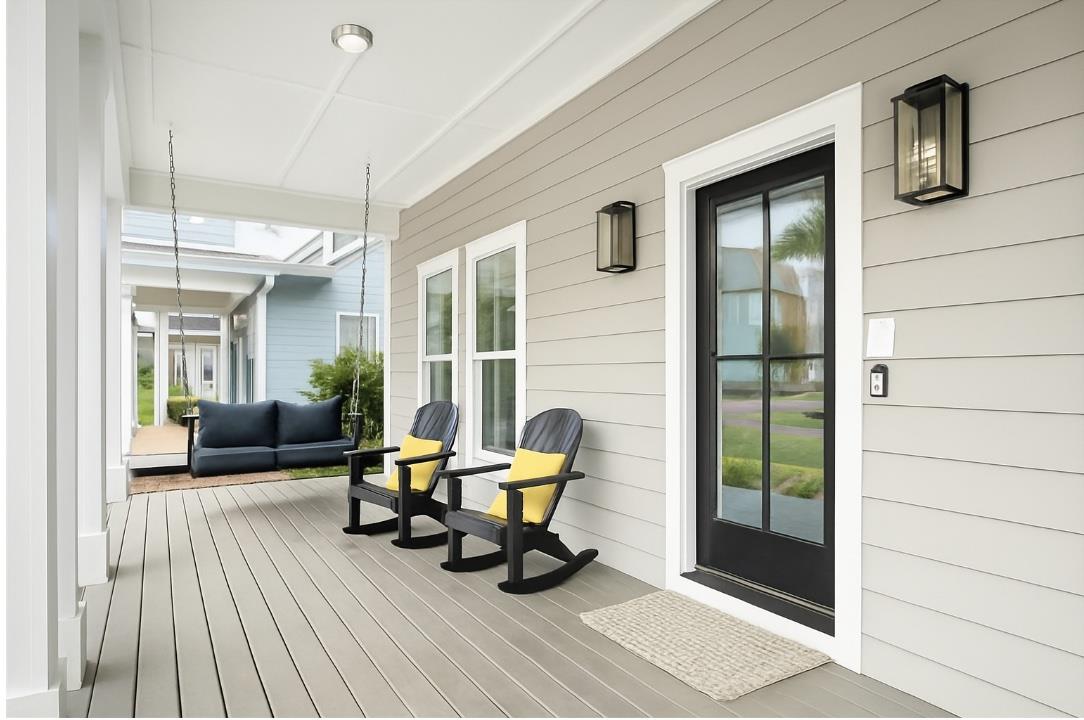Front Porch Sitting Area 1st Floor