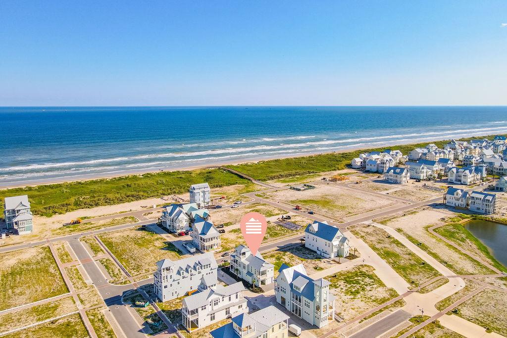 Aerial View od Sandpiper Siesta