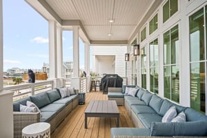 Balcony off Kitchen, 2nd Floor