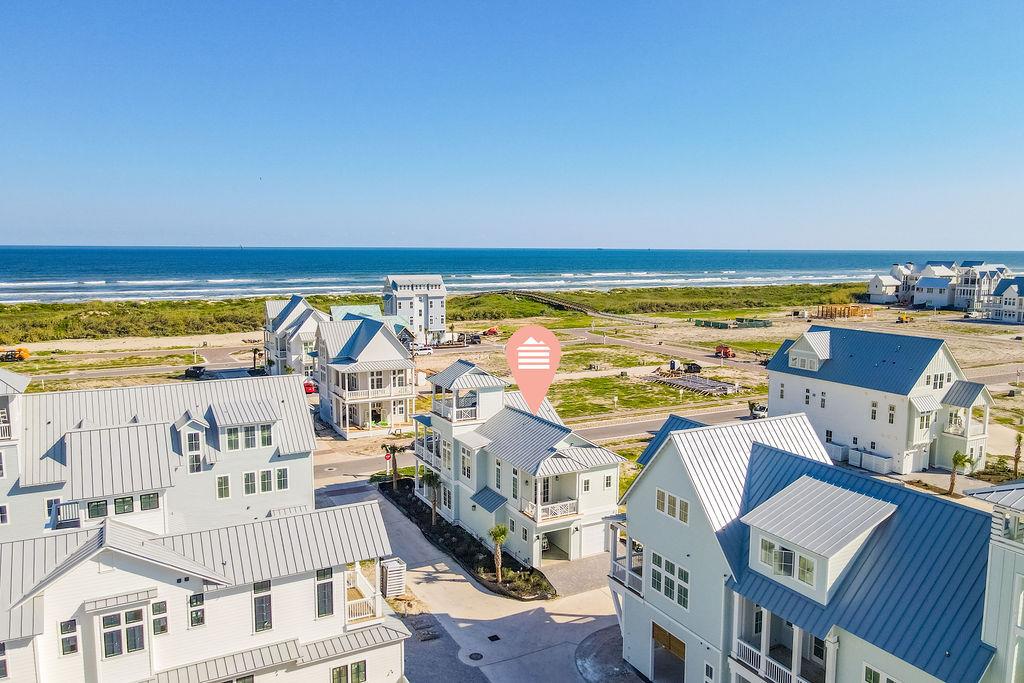 Aerial View od Sandpiper Siesta