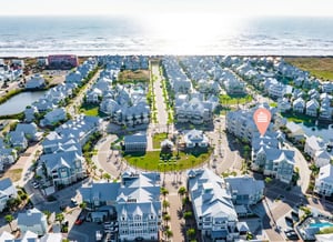 Aerial View, Three Town Center
