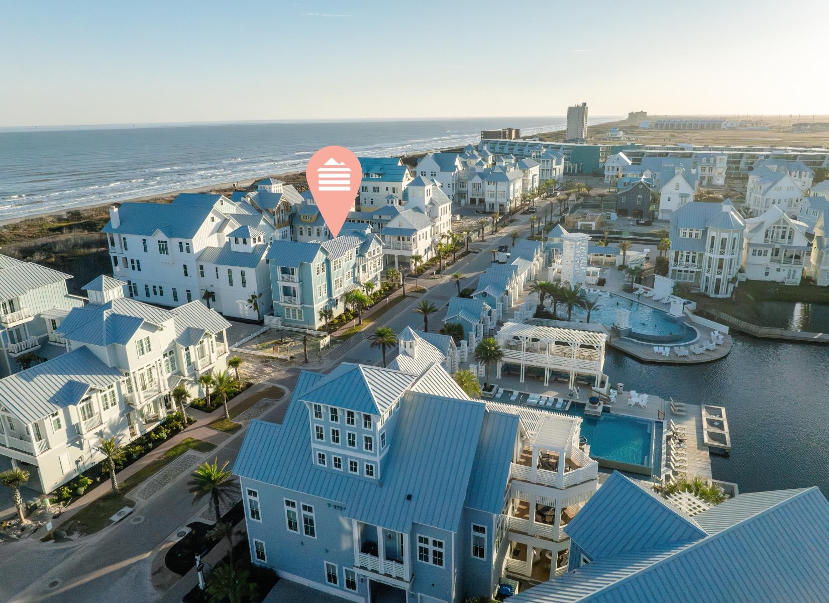 Aerial View, Location